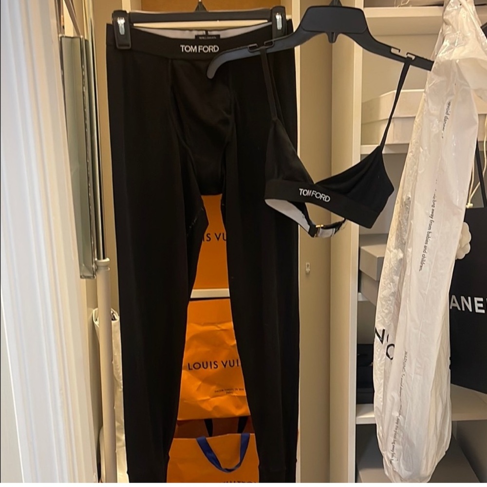 Tom Ford Black Loungewear Set